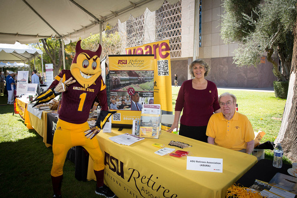 Sparky with Jeri Meeks and Hal White
