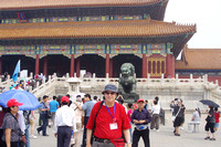 Jerry Snyder at the Forbidden City