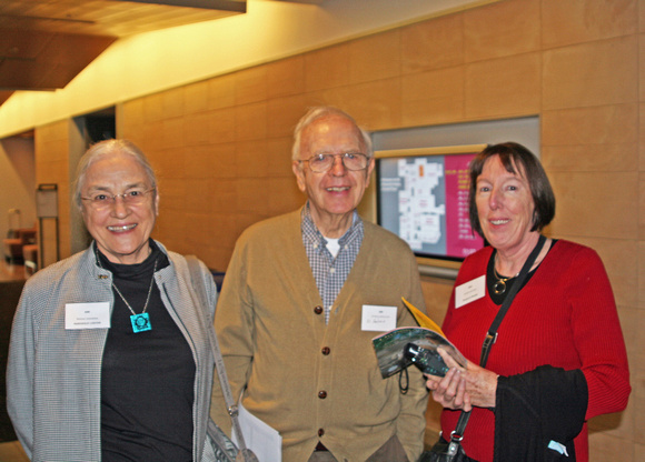 Marigold Linton, Ed Palmer, and Margaret Murphy