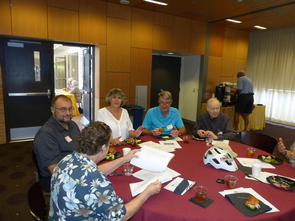 Linda Stryker, Larry Carlson, Jeri Meeks, Bary Bruns and Larry Minkin