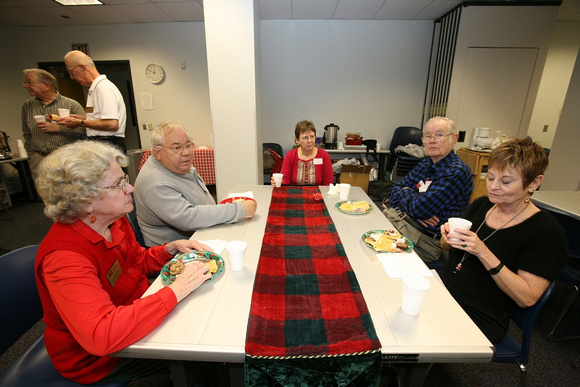 June Payne, Bob Francis, Lois Lehman, Dick Murra, Mary Stevens