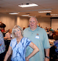 Barbara Bradford Eschbach and Rick Wall