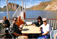 John Bell (son and father), Aileen and Barbara Bell