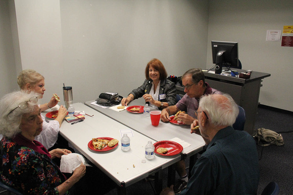 Sue Bloomer, X1, Tara & Alan Roesler, and Maynard Blumer