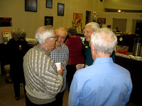 Bob Ellis, Pete Stein, George Morrell, Zeke  Prust (with back to camera)