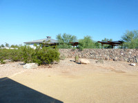 Rock wall around property