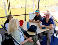 Ruth Ludemann and Arlene Westgard (facing camera)