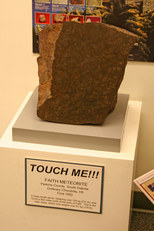 Large Touchable Meteorite