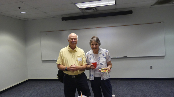 Barry McNeill with Ginny Sylvester