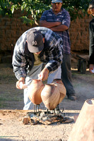 Master Potter Juan Quezada Firing Some Pots