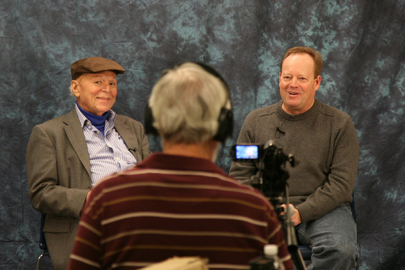 Conrad Storad Interview by Ed Sylvester (left), Roger Carter