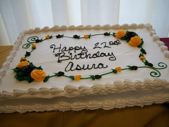 ASURA Birthday Cake