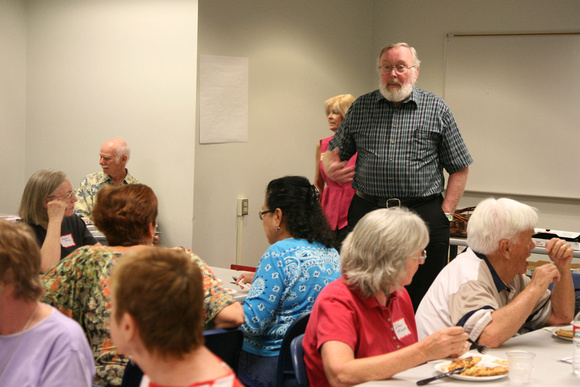 Pizza Party Group - Bill Moor Standing