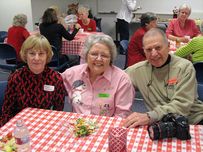 Mary Stevens, Brenda and Dave Scheatzle