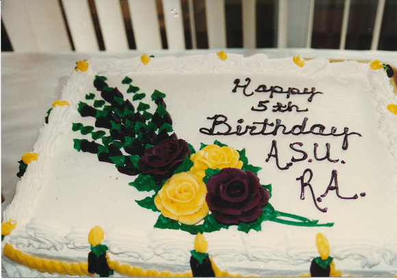 Cake for 5th Birthday of ASURA