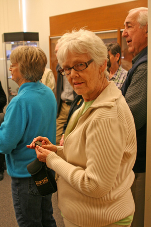 Marceil Peterson at Geology Lecture