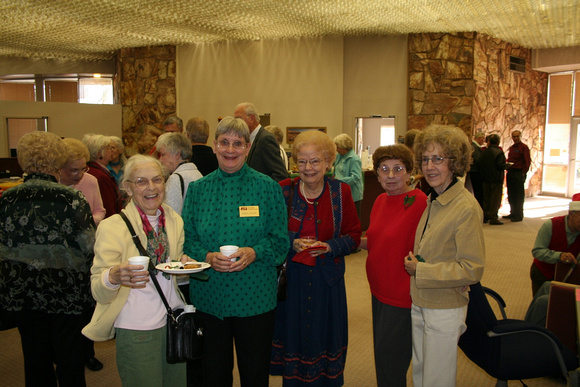 Ruth Wineberg, Carol Moore, unknown, Corrine Irvan, Pat Skinner