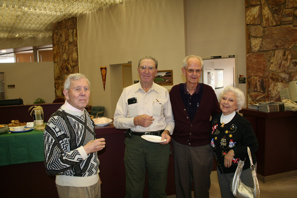 Bill Heier, Vern Hastings, Dean Smith, Carolyn Heier