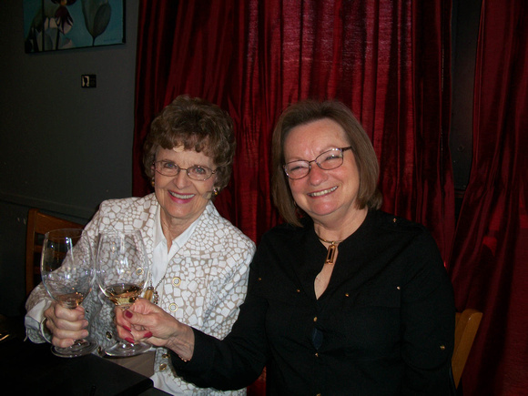 Joy Sherman and Phyllis Heltsley