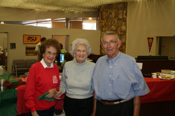 Frances Bell, Martha Waltemath, Stan Brown