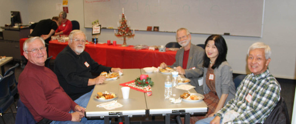 John Brock, David Schwalm, Sue Sugawara, & Ignatius Tsong