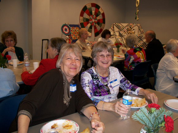 Joan Taylor and Carol Grebel