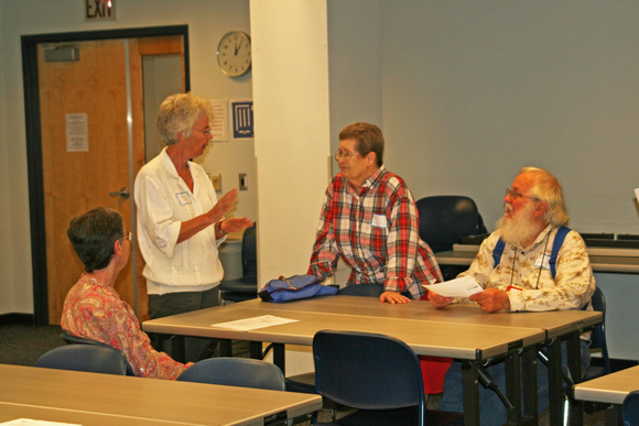 Carol Berg and Mary & Gary Swaty