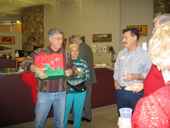 Don and Audrey Robinson, Jim Grone