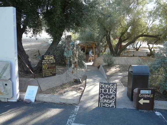 Display at Cosanti Originals