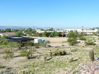 Machine shop, plant nursery, and Alessio Carraro’s house (l to r)