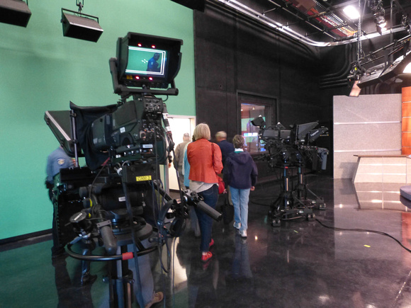 Cameras in Student Broadcast Studio