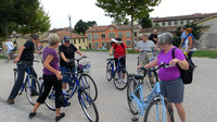 Biking in Lucca