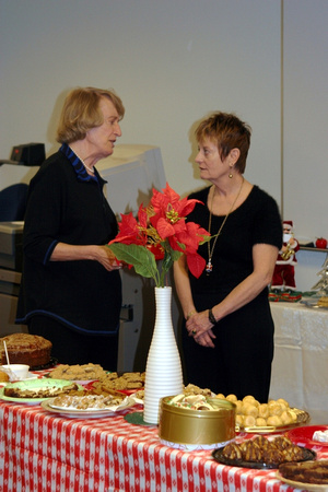 Evelyn Partridge and Mary Stevens