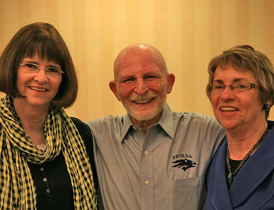 Linda Van Scoy, Milt Glick, and Ruth Jones